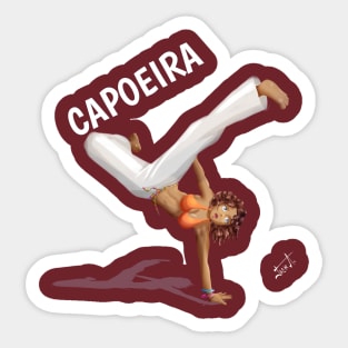 Anime capoeira Sticker